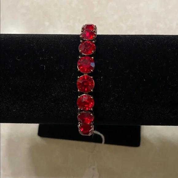 Park Lane Chocolate Raspberry Impression Bracelet - Picture 2 of 3